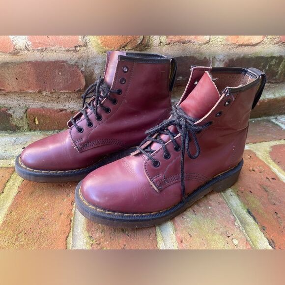 Dr. Martens Jadon Boots US 5 UK 3 Vintage Maroon - Picture 5 of 14